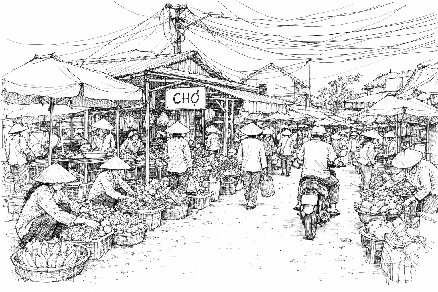 Chợ truyền thống